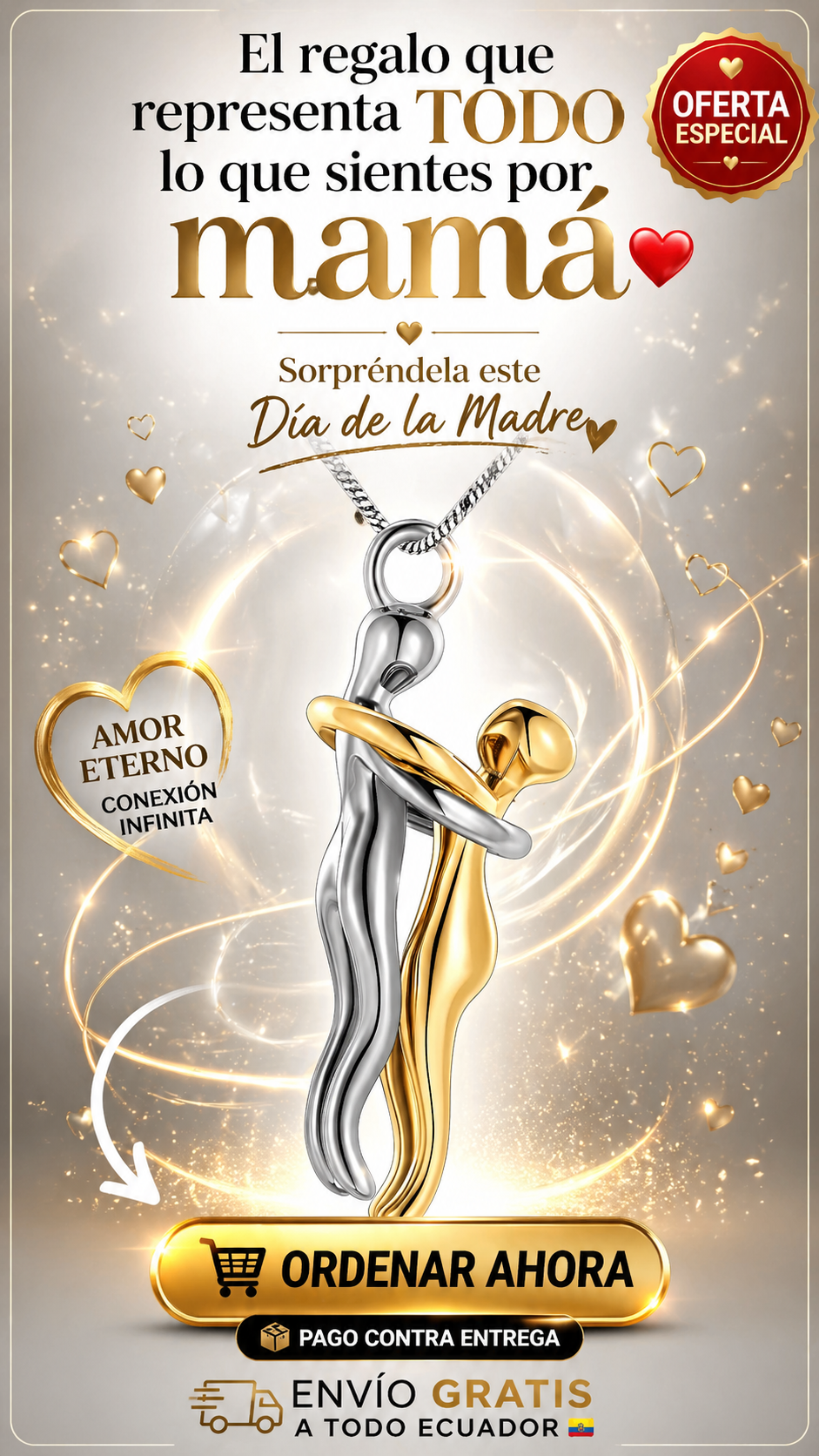 Collar Abrazo Eterno Mamá